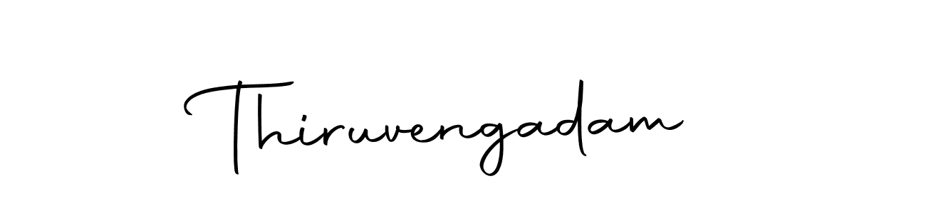 Design your own signature with our free online signature maker. With this signature software, you can create a handwritten (Autography-DOLnW) signature for name Thiruvengadam. Thiruvengadam signature style 10 images and pictures png