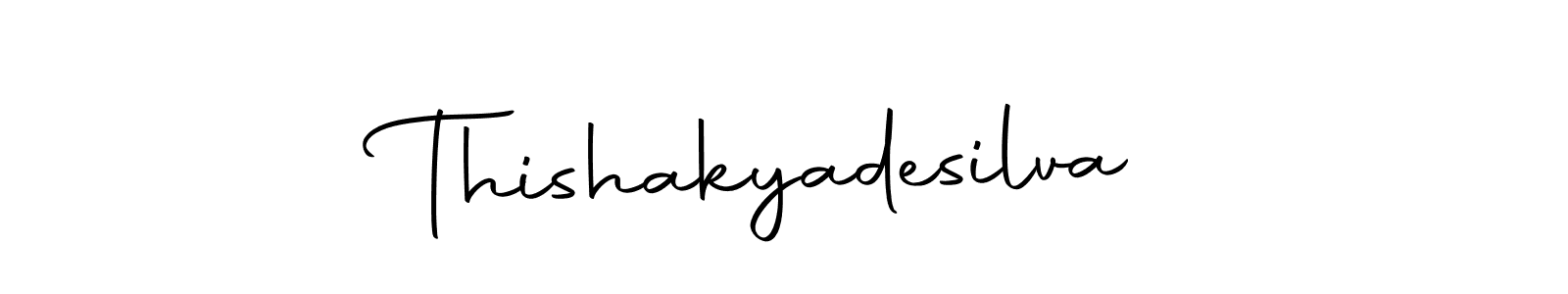 You should practise on your own different ways (Autography-DOLnW) to write your name (Thishakyadesilva) in signature. don't let someone else do it for you. Thishakyadesilva signature style 10 images and pictures png