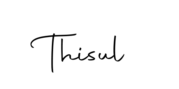 How to make Thisul name signature. Use Autography-DOLnW style for creating short signs online. This is the latest handwritten sign. Thisul signature style 10 images and pictures png