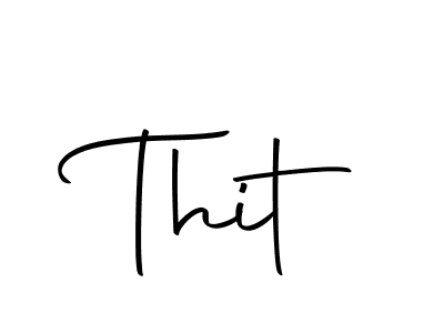 You can use this online signature creator to create a handwritten signature for the name Thit. This is the best online autograph maker. Thit signature style 10 images and pictures png