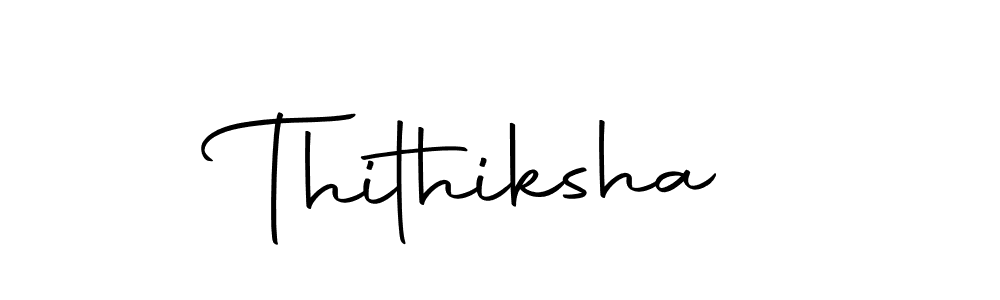 Also we have Thithiksha name is the best signature style. Create professional handwritten signature collection using Autography-DOLnW autograph style. Thithiksha signature style 10 images and pictures png