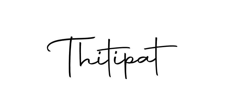 Make a beautiful signature design for name Thitipat. With this signature (Autography-DOLnW) style, you can create a handwritten signature for free. Thitipat signature style 10 images and pictures png