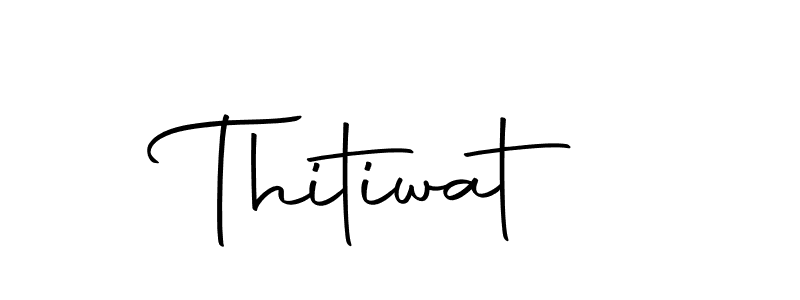 if you are searching for the best signature style for your name Thitiwat. so please give up your signature search. here we have designed multiple signature styles  using Autography-DOLnW. Thitiwat signature style 10 images and pictures png