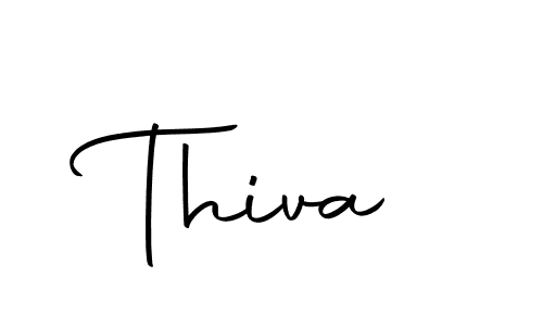 Make a beautiful signature design for name Thiva. Use this online signature maker to create a handwritten signature for free. Thiva signature style 10 images and pictures png