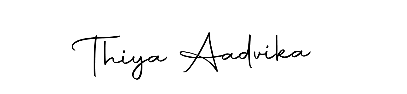 How to make Thiya Aadvika signature? Autography-DOLnW is a professional autograph style. Create handwritten signature for Thiya Aadvika name. Thiya Aadvika signature style 10 images and pictures png