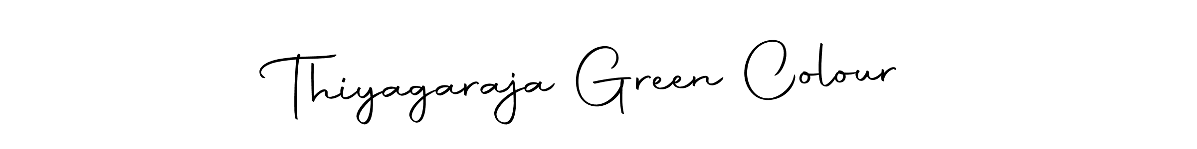 Make a beautiful signature design for name Thiyagaraja Green Colour. Use this online signature maker to create a handwritten signature for free. Thiyagaraja Green Colour signature style 10 images and pictures png