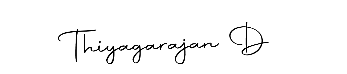 Use a signature maker to create a handwritten signature online. With this signature software, you can design (Autography-DOLnW) your own signature for name Thiyagarajan D. Thiyagarajan D signature style 10 images and pictures png