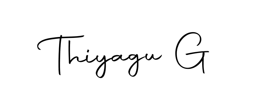 Autography-DOLnW is a professional signature style that is perfect for those who want to add a touch of class to their signature. It is also a great choice for those who want to make their signature more unique. Get Thiyagu G name to fancy signature for free. Thiyagu G signature style 10 images and pictures png
