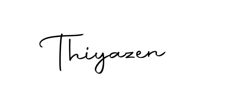 Thiyazen stylish signature style. Best Handwritten Sign (Autography-DOLnW) for my name. Handwritten Signature Collection Ideas for my name Thiyazen. Thiyazen signature style 10 images and pictures png