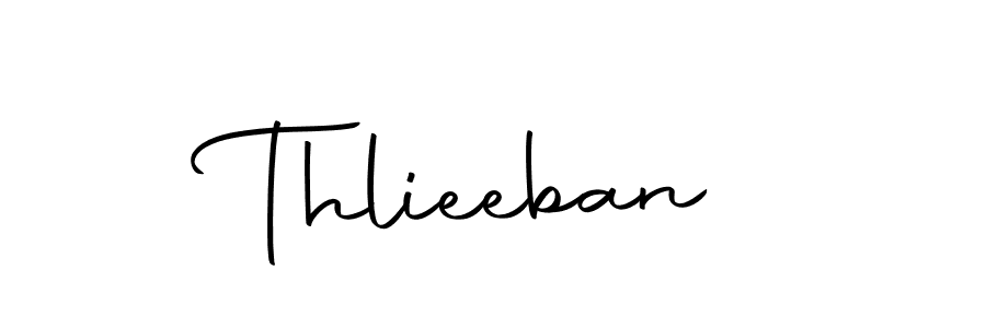 Similarly Autography-DOLnW is the best handwritten signature design. Signature creator online .You can use it as an online autograph creator for name Thlieeban. Thlieeban signature style 10 images and pictures png