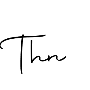 How to Draw Thn signature style? Autography-DOLnW is a latest design signature styles for name Thn. Thn signature style 10 images and pictures png