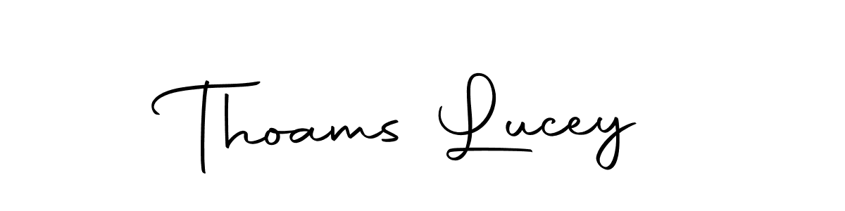 Make a short Thoams Lucey signature style. Manage your documents anywhere anytime using Autography-DOLnW. Create and add eSignatures, submit forms, share and send files easily. Thoams Lucey signature style 10 images and pictures png
