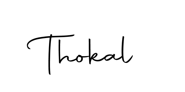 Thokal stylish signature style. Best Handwritten Sign (Autography-DOLnW) for my name. Handwritten Signature Collection Ideas for my name Thokal. Thokal signature style 10 images and pictures png