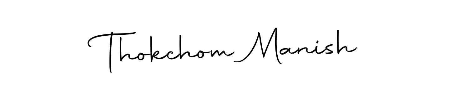 Also we have Thokchom Manish name is the best signature style. Create professional handwritten signature collection using Autography-DOLnW autograph style. Thokchom Manish signature style 10 images and pictures png