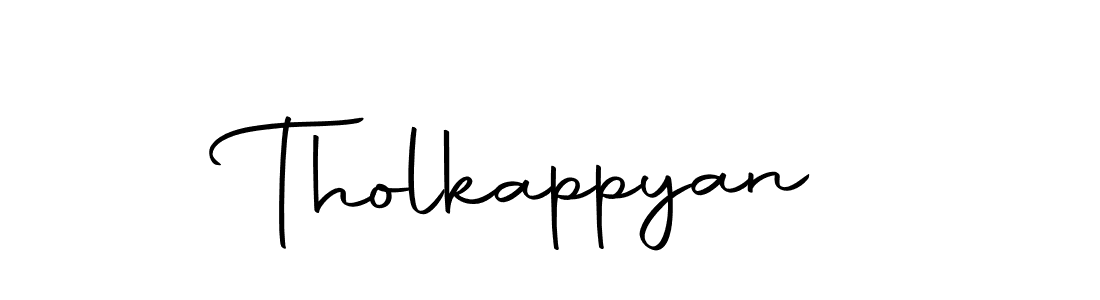 The best way (Autography-DOLnW) to make a short signature is to pick only two or three words in your name. The name Tholkappyan include a total of six letters. For converting this name. Tholkappyan signature style 10 images and pictures png