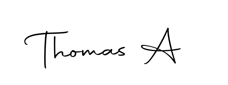 It looks lik you need a new signature style for name Thomas A. Design unique handwritten (Autography-DOLnW) signature with our free signature maker in just a few clicks. Thomas A signature style 10 images and pictures png