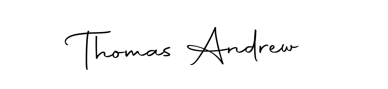 Make a beautiful signature design for name Thomas Andrew. Use this online signature maker to create a handwritten signature for free. Thomas Andrew signature style 10 images and pictures png