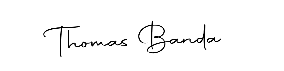 Autography-DOLnW is a professional signature style that is perfect for those who want to add a touch of class to their signature. It is also a great choice for those who want to make their signature more unique. Get Thomas Banda name to fancy signature for free. Thomas Banda signature style 10 images and pictures png