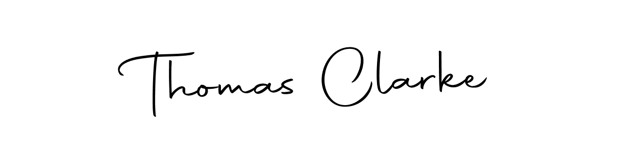 Design your own signature with our free online signature maker. With this signature software, you can create a handwritten (Autography-DOLnW) signature for name Thomas Clarke. Thomas Clarke signature style 10 images and pictures png