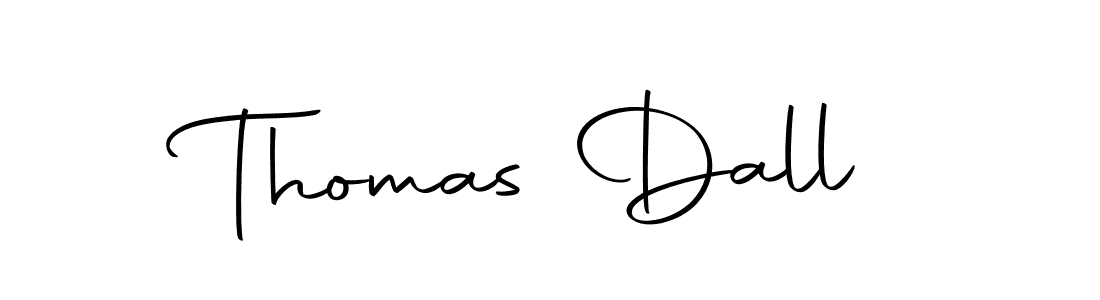 Make a short Thomas Dall signature style. Manage your documents anywhere anytime using Autography-DOLnW. Create and add eSignatures, submit forms, share and send files easily. Thomas Dall signature style 10 images and pictures png