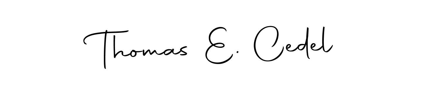 How to make Thomas E. Cedel signature? Autography-DOLnW is a professional autograph style. Create handwritten signature for Thomas E. Cedel name. Thomas E. Cedel signature style 10 images and pictures png