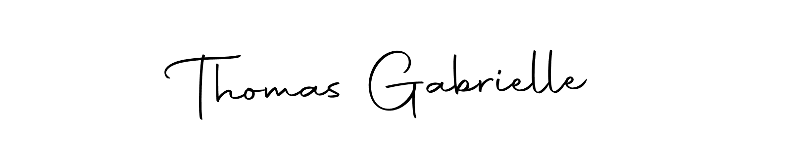 You can use this online signature creator to create a handwritten signature for the name Thomas Gabrielle. This is the best online autograph maker. Thomas Gabrielle signature style 10 images and pictures png