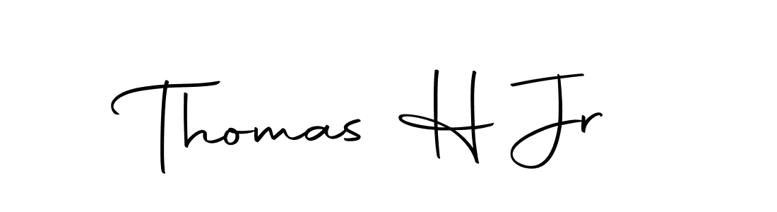 How to make Thomas H Jr signature? Autography-DOLnW is a professional autograph style. Create handwritten signature for Thomas H Jr name. Thomas H Jr signature style 10 images and pictures png