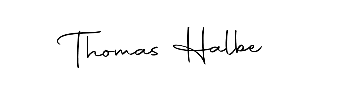 Use a signature maker to create a handwritten signature online. With this signature software, you can design (Autography-DOLnW) your own signature for name Thomas Halbe. Thomas Halbe signature style 10 images and pictures png