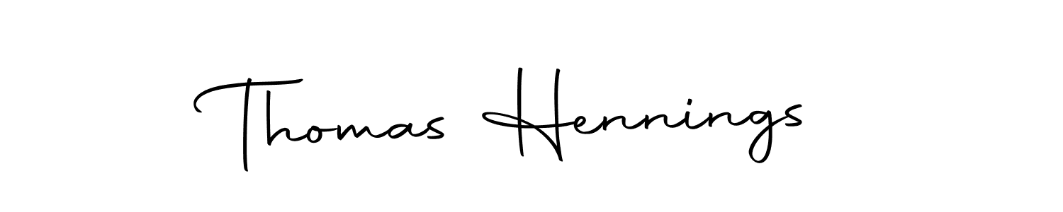 Make a beautiful signature design for name Thomas Hennings. With this signature (Autography-DOLnW) style, you can create a handwritten signature for free. Thomas Hennings signature style 10 images and pictures png