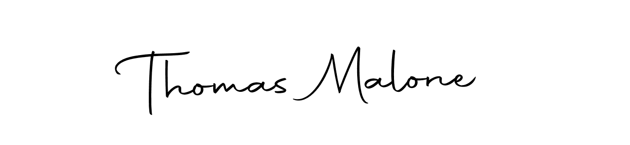 Design your own signature with our free online signature maker. With this signature software, you can create a handwritten (Autography-DOLnW) signature for name Thomas Malone. Thomas Malone signature style 10 images and pictures png