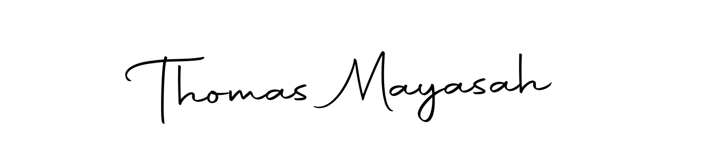 The best way (Autography-DOLnW) to make a short signature is to pick only two or three words in your name. The name Thomas Mayasah include a total of six letters. For converting this name. Thomas Mayasah signature style 10 images and pictures png