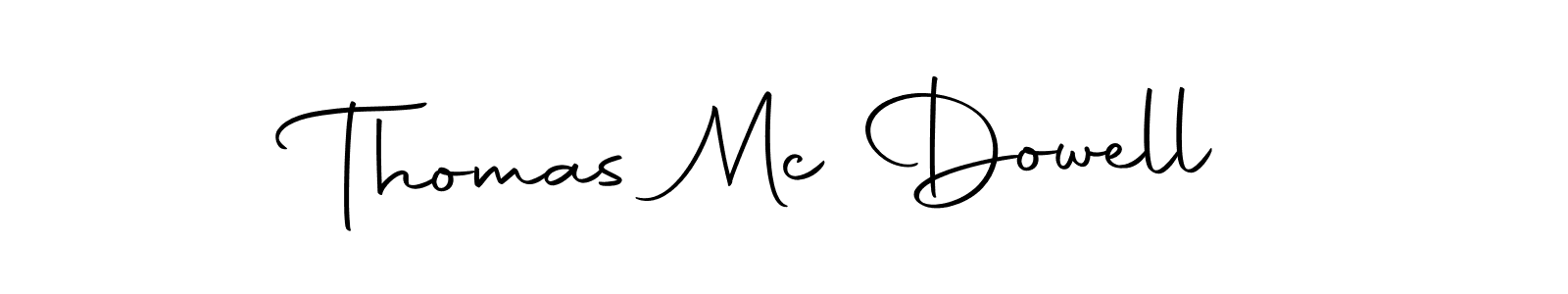 Create a beautiful signature design for name Thomas Mc Dowell. With this signature (Autography-DOLnW) fonts, you can make a handwritten signature for free. Thomas Mc Dowell signature style 10 images and pictures png
