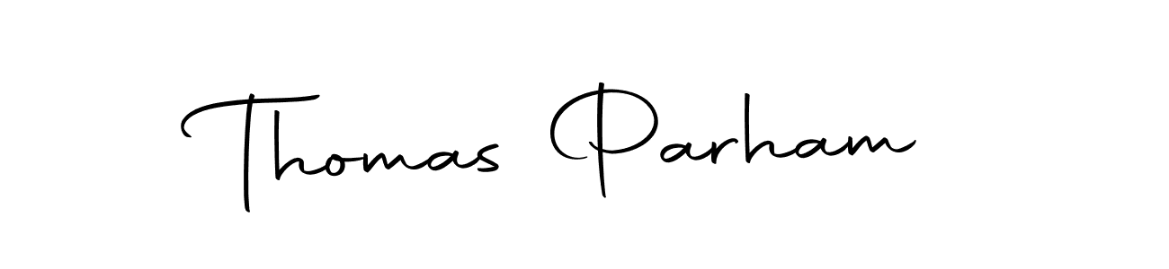 Use a signature maker to create a handwritten signature online. With this signature software, you can design (Autography-DOLnW) your own signature for name Thomas Parham. Thomas Parham signature style 10 images and pictures png