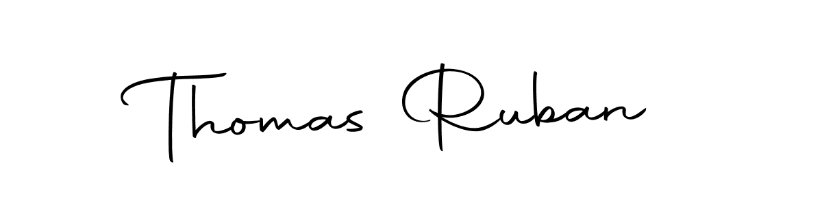 Here are the top 10 professional signature styles for the name Thomas Ruban. These are the best autograph styles you can use for your name. Thomas Ruban signature style 10 images and pictures png