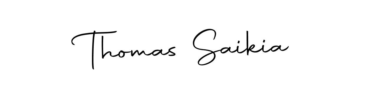 How to make Thomas Saikia signature? Autography-DOLnW is a professional autograph style. Create handwritten signature for Thomas Saikia name. Thomas Saikia signature style 10 images and pictures png