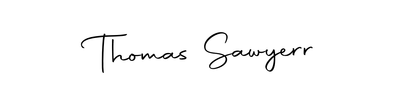 Make a beautiful signature design for name Thomas Sawyerr. Use this online signature maker to create a handwritten signature for free. Thomas Sawyerr signature style 10 images and pictures png