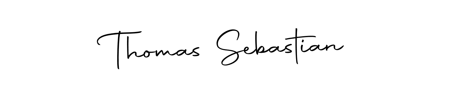 Make a beautiful signature design for name Thomas Sebastian. With this signature (Autography-DOLnW) style, you can create a handwritten signature for free. Thomas Sebastian signature style 10 images and pictures png