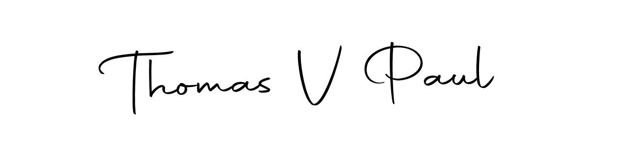 The best way (Autography-DOLnW) to make a short signature is to pick only two or three words in your name. The name Thomas V Paul include a total of six letters. For converting this name. Thomas V Paul signature style 10 images and pictures png