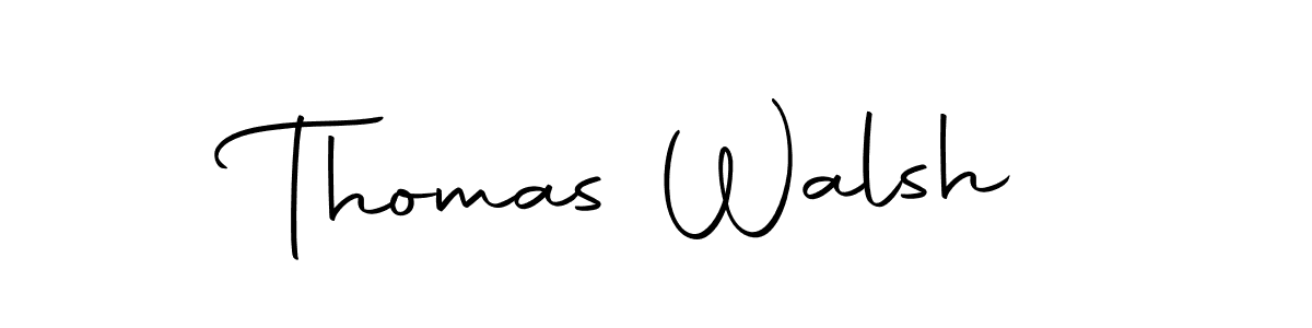 Use a signature maker to create a handwritten signature online. With this signature software, you can design (Autography-DOLnW) your own signature for name Thomas Walsh. Thomas Walsh signature style 10 images and pictures png