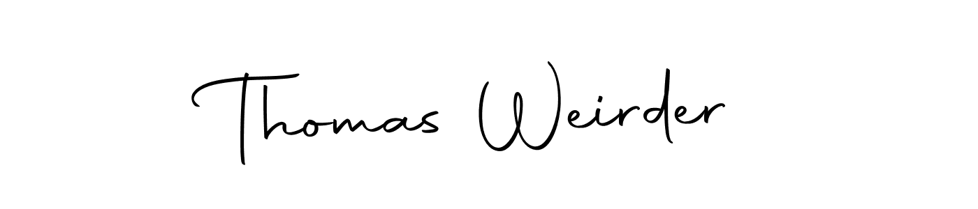 Create a beautiful signature design for name Thomas Weirder. With this signature (Autography-DOLnW) fonts, you can make a handwritten signature for free. Thomas Weirder signature style 10 images and pictures png