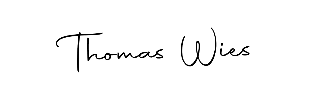 Create a beautiful signature design for name Thomas Wies. With this signature (Autography-DOLnW) fonts, you can make a handwritten signature for free. Thomas Wies signature style 10 images and pictures png