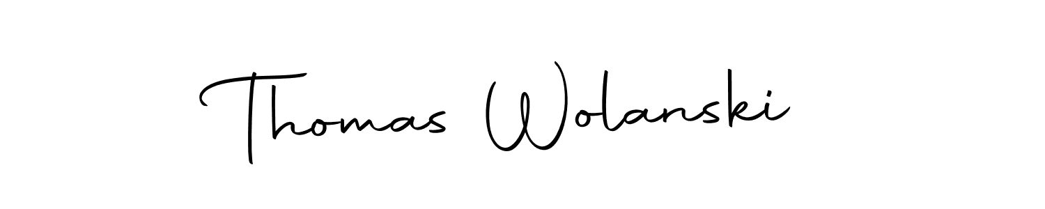 Make a short Thomas Wolanski signature style. Manage your documents anywhere anytime using Autography-DOLnW. Create and add eSignatures, submit forms, share and send files easily. Thomas Wolanski signature style 10 images and pictures png