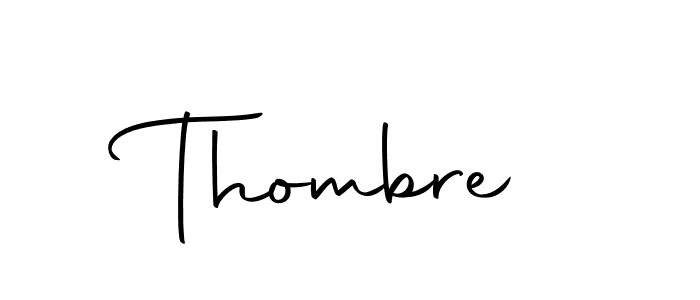 How to make Thombre signature? Autography-DOLnW is a professional autograph style. Create handwritten signature for Thombre name. Thombre signature style 10 images and pictures png