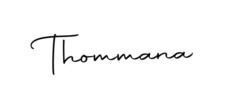 The best way (Autography-DOLnW) to make a short signature is to pick only two or three words in your name. The name Thommana include a total of six letters. For converting this name. Thommana signature style 10 images and pictures png