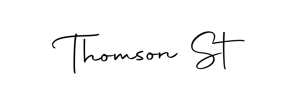 You can use this online signature creator to create a handwritten signature for the name Thomson St. This is the best online autograph maker. Thomson St signature style 10 images and pictures png