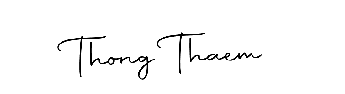How to make Thong Thaem name signature. Use Autography-DOLnW style for creating short signs online. This is the latest handwritten sign. Thong Thaem signature style 10 images and pictures png