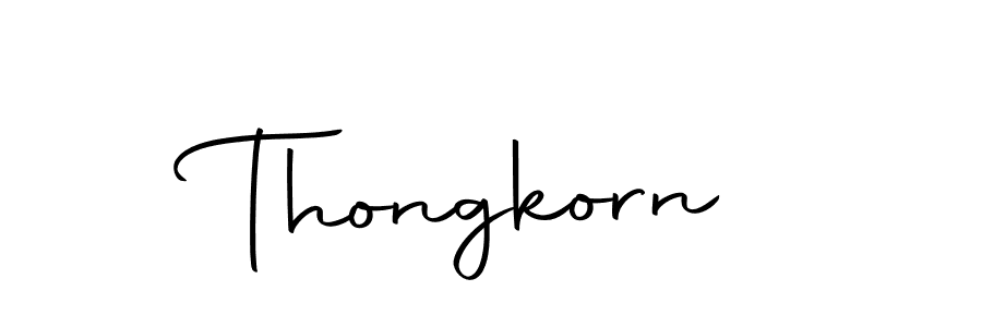 You should practise on your own different ways (Autography-DOLnW) to write your name (Thongkorn) in signature. don't let someone else do it for you. Thongkorn signature style 10 images and pictures png