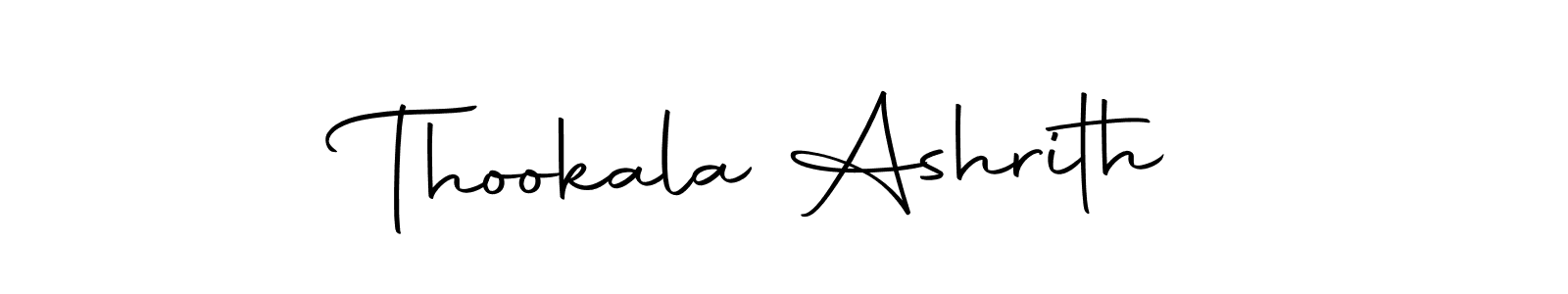 Thookala Ashrith stylish signature style. Best Handwritten Sign (Autography-DOLnW) for my name. Handwritten Signature Collection Ideas for my name Thookala Ashrith. Thookala Ashrith signature style 10 images and pictures png