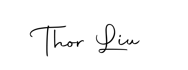 Make a short Thor Liu signature style. Manage your documents anywhere anytime using Autography-DOLnW. Create and add eSignatures, submit forms, share and send files easily. Thor Liu signature style 10 images and pictures png