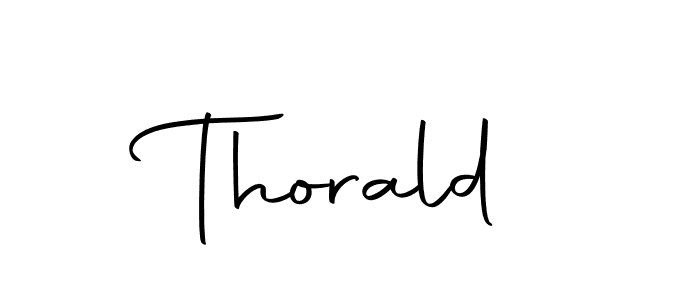 How to make Thorald signature? Autography-DOLnW is a professional autograph style. Create handwritten signature for Thorald name. Thorald signature style 10 images and pictures png